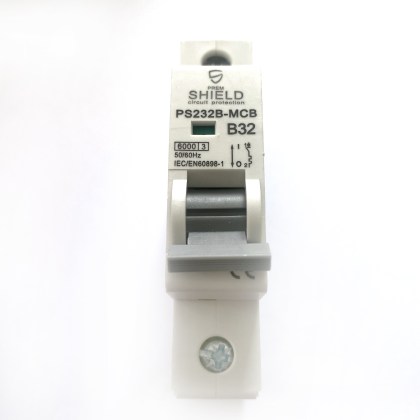 PremShield PS232B-MCB B32 32A 32 Amp MCB Circuit Breaker Type B